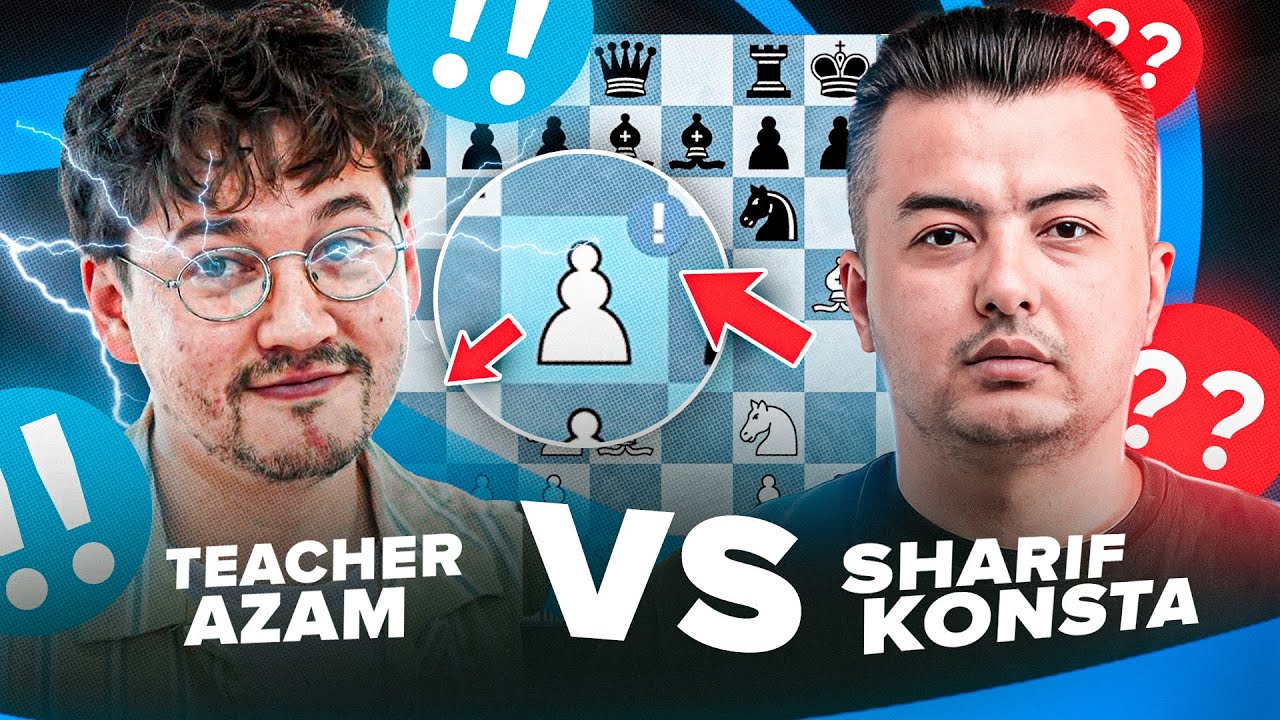 TEACHER AZAM KONSTAGA QARSHI JANG | 2-TUR, UZCHESS MEDIA LIGASI