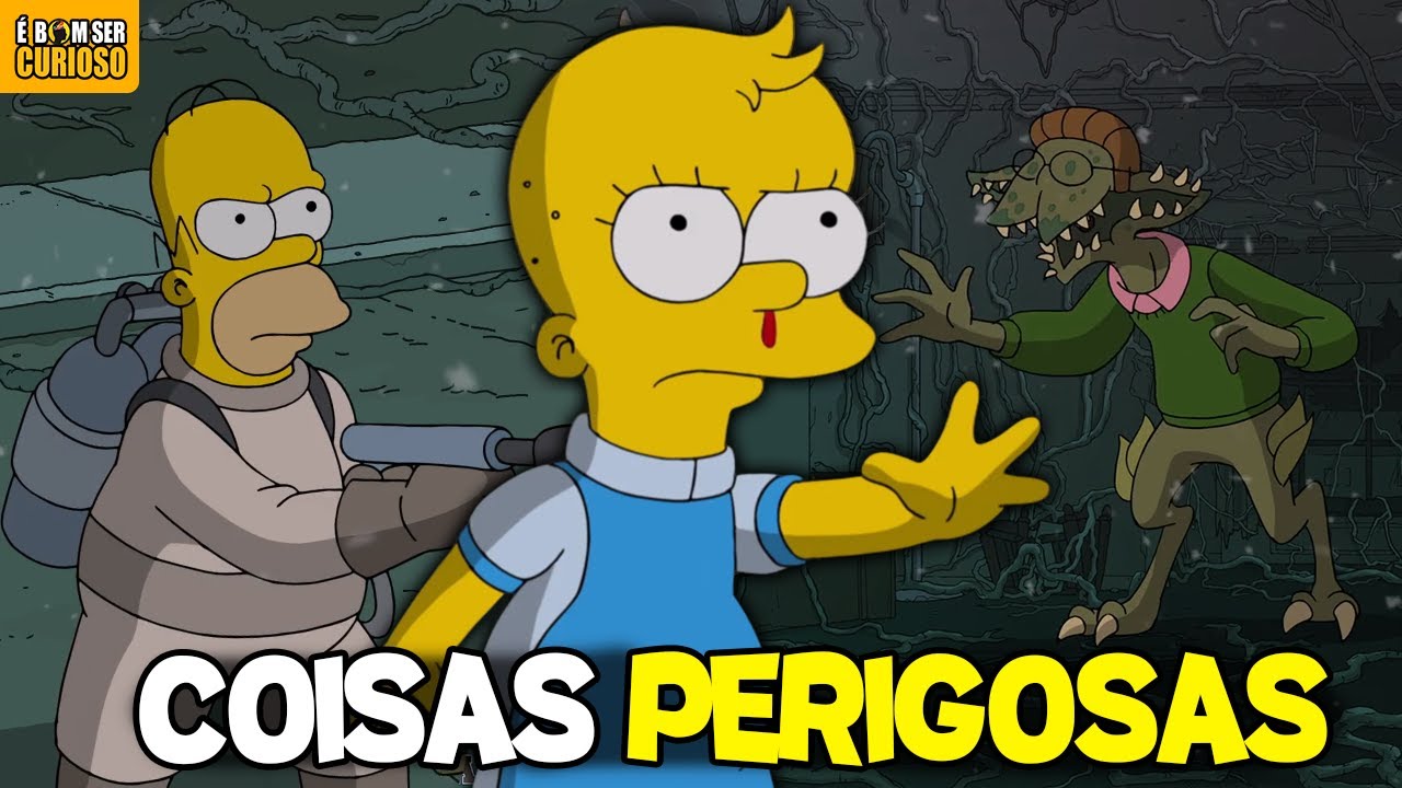 Os Simpsons ficaram ESTRANHOS: Monstros, Lisa careca e Milhouse sequestrado