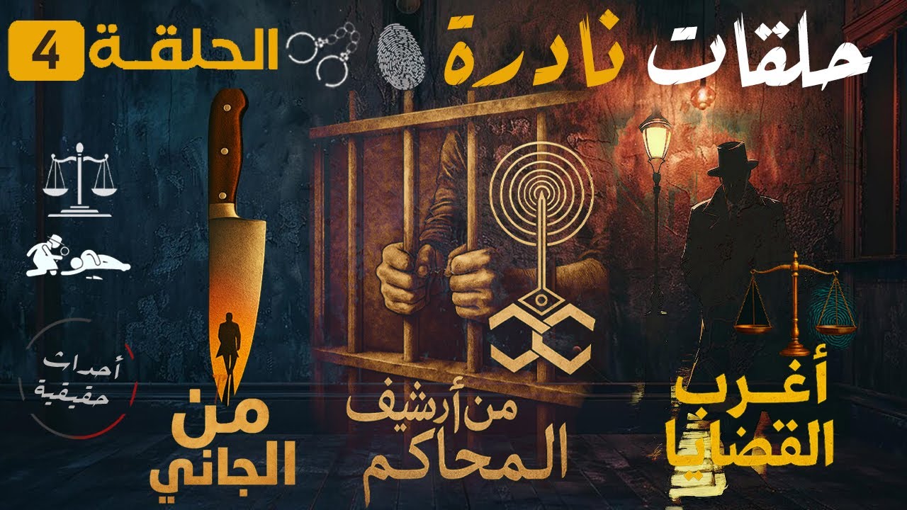 اغرب القضايا من أرشيف المحاكم⚖️من الجاني؟⚖️قضايا من الواقع ⚖️حلقات مجمعة الحلقة 4 حلقات نادرة