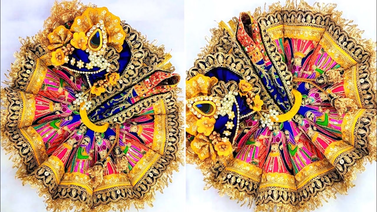 LADDU GOPAL JI KI DESIGNER DRESS🌹❤️#laddugopal #krishna #laddugopalcollection #diy #radhakrishna