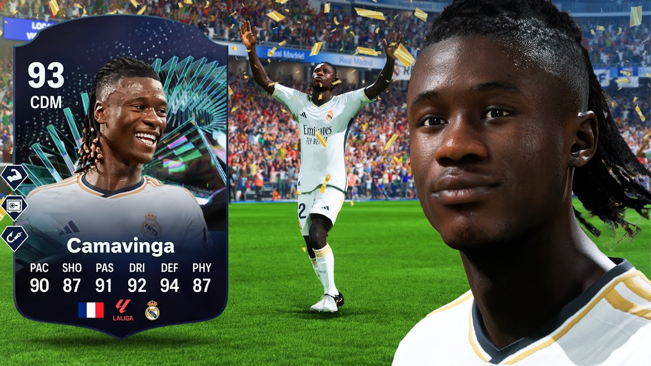 93 TOTS Moments Camavinga is a SERIOUS BALLER 🤯 FC 24 Player Review