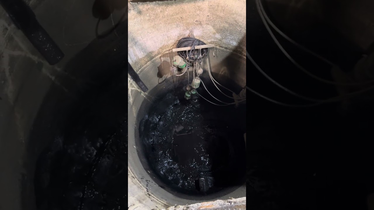 Sump pump pit cleaning