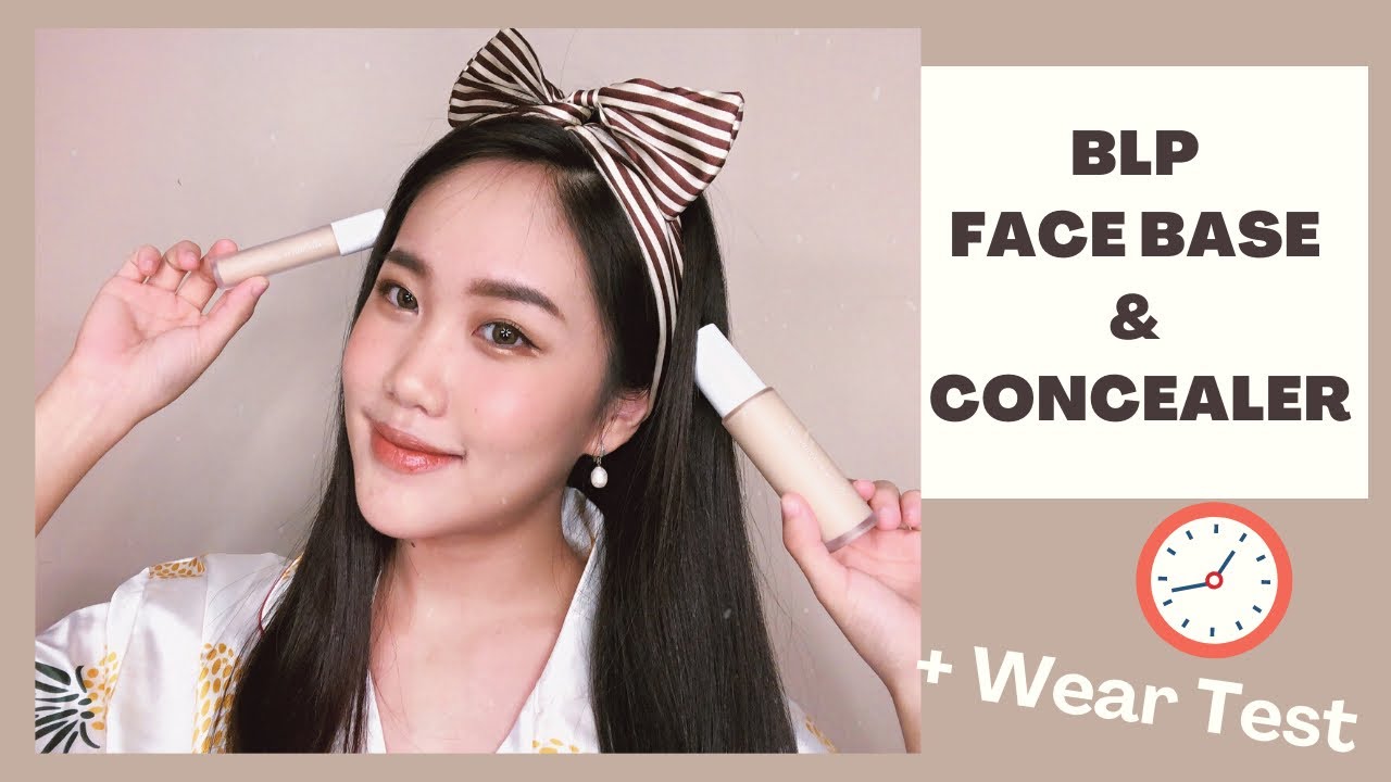 BLP Face Base & Concealer review + Wear Test