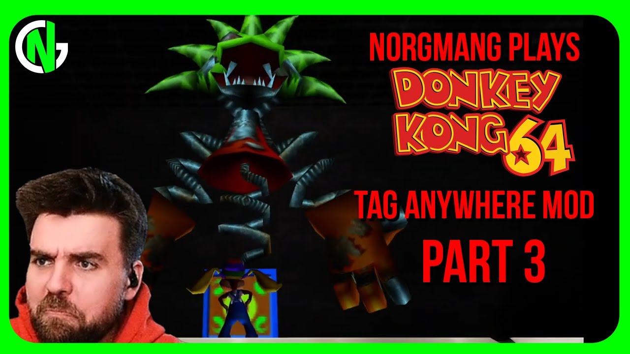 NorgmanG Plays: Donkey Kong 64 - Tag Anywhere [Part 3]