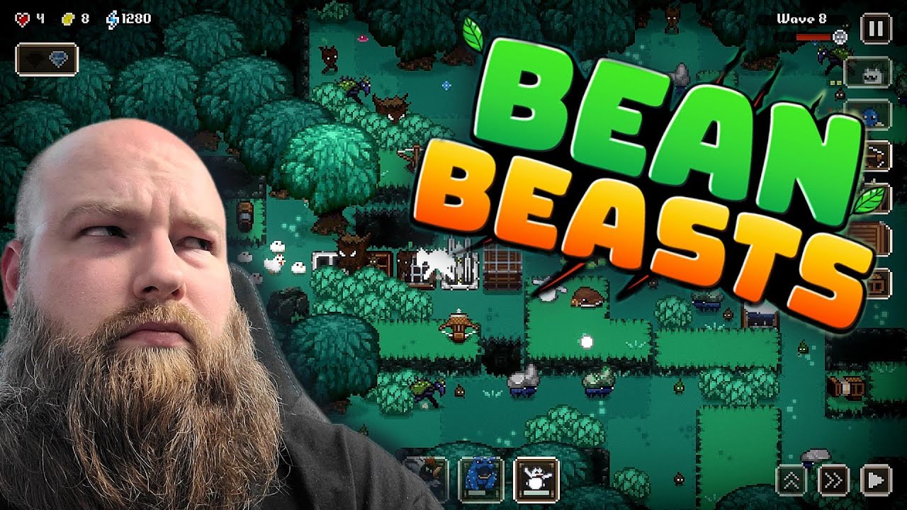 BEAN BEASTS! 2025 New Tower Defense - 30 Minutes of Gameplay!