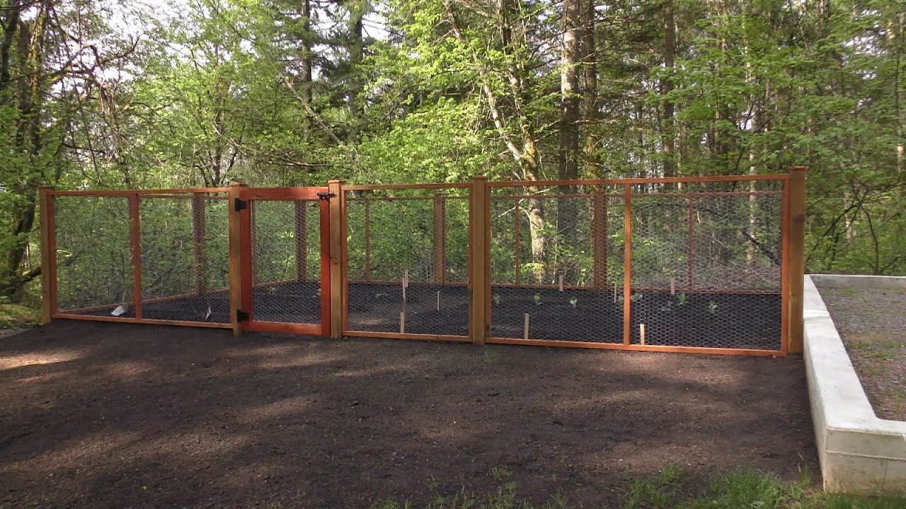 Building a Garden Fence