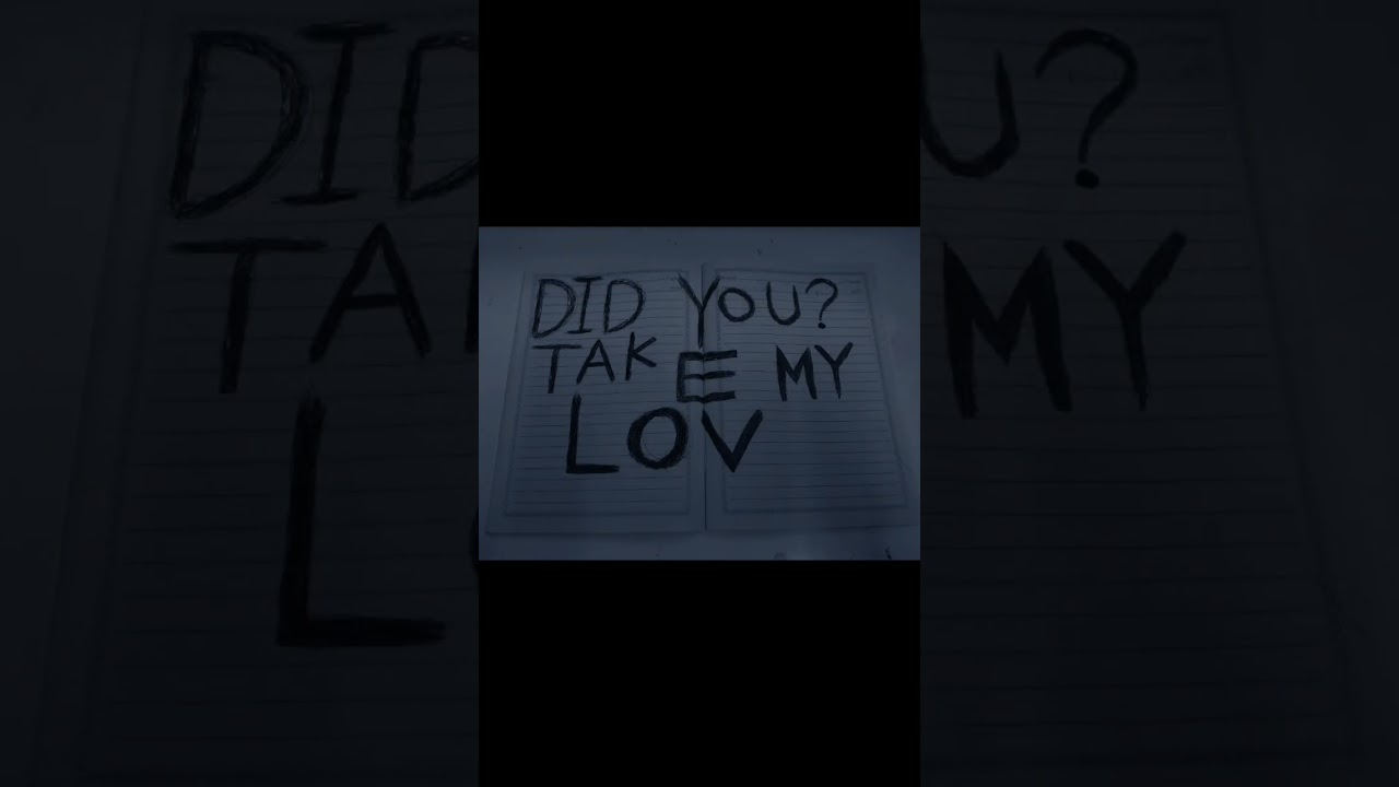 Did you take my love away from me?