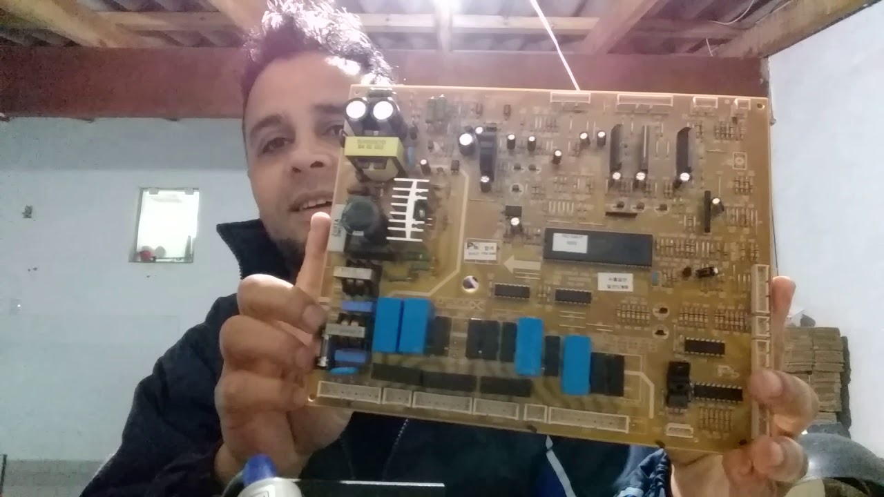 Conserto de placa de side by side  geladeira