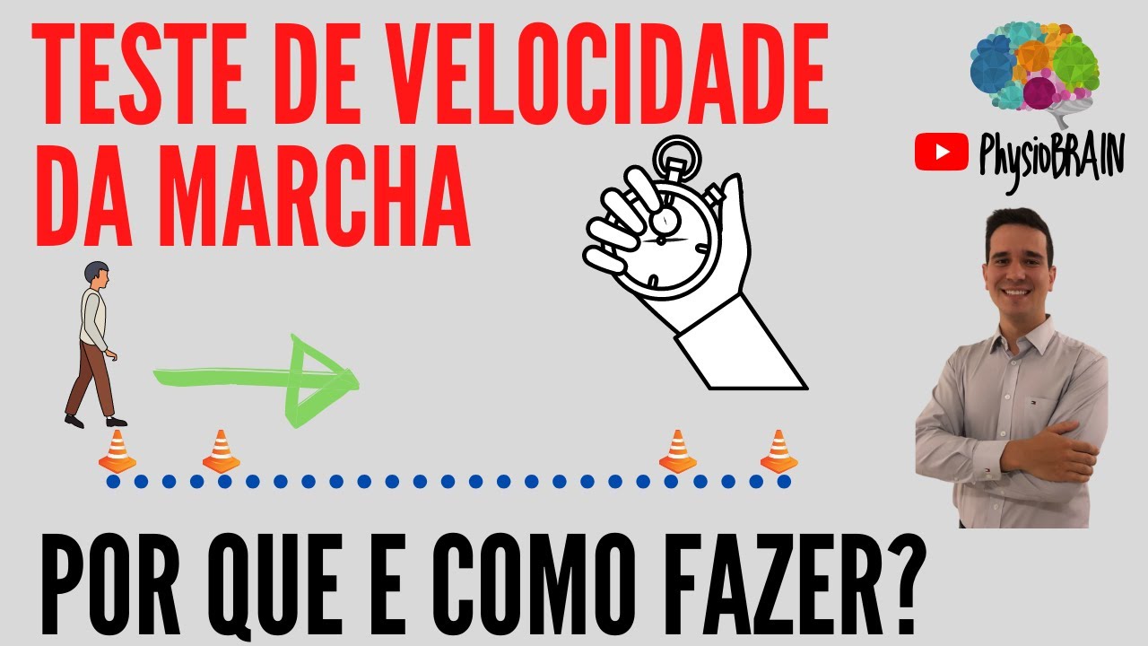 Teste de Velocidade da Marcha - Como e por que avaliar a caminhada de pessoas jovens ou idosas?