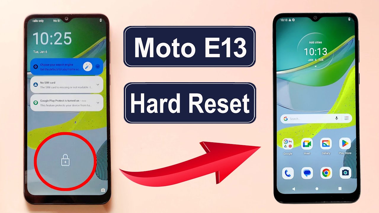 Motorola E13 Reset Password How To Fix Forgot Lockscreen Password Any Moto Phone
