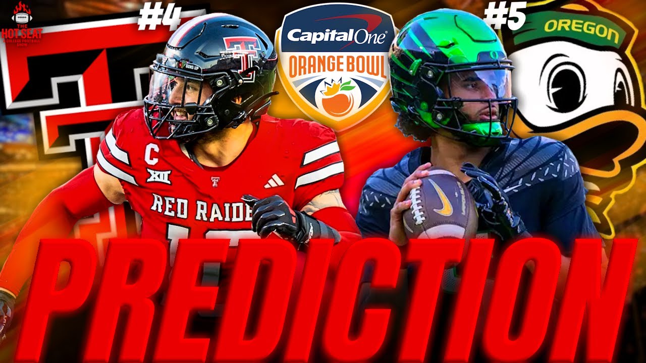 Oregon vs Texas Tech Prediction | College Football Playoff Orange Bowl