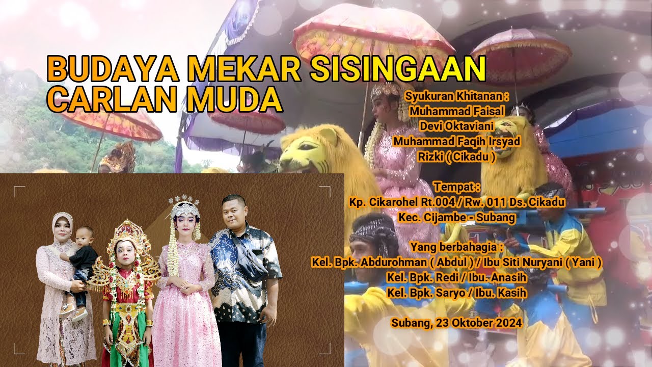 CARLAN MUDA GROUP SISINGAAN II CIKAROHEL