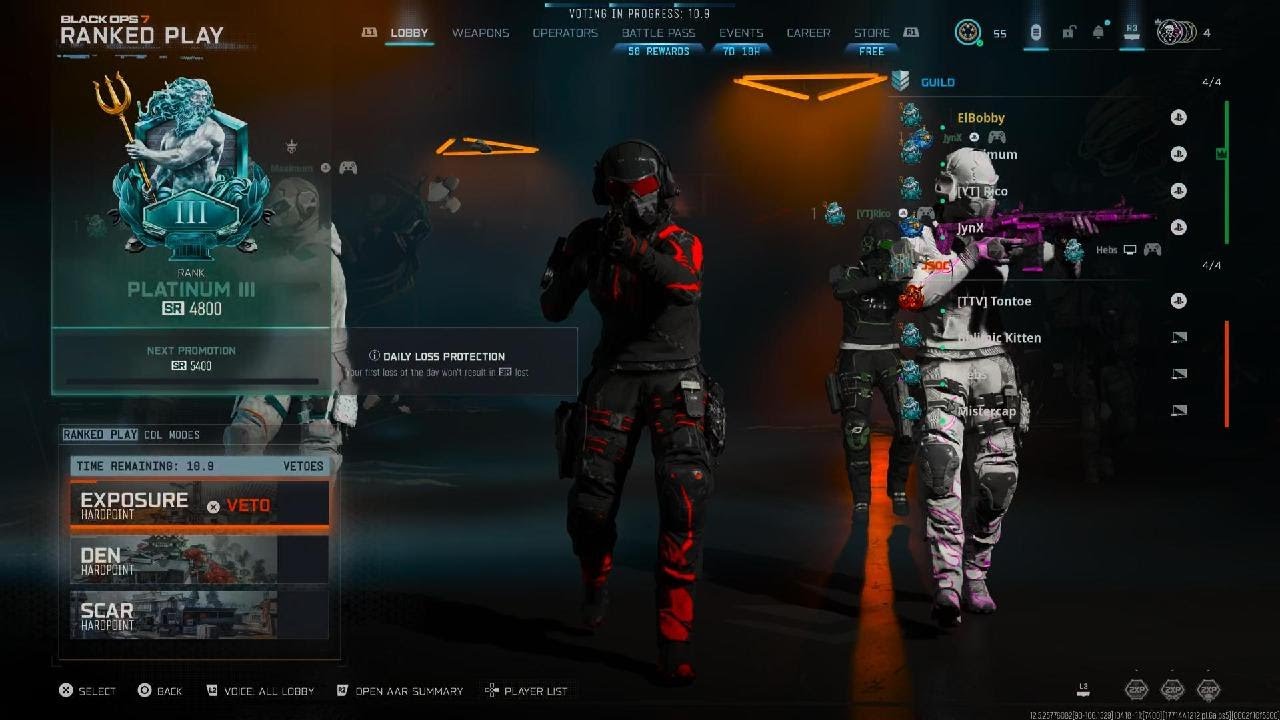 locked in with the boys