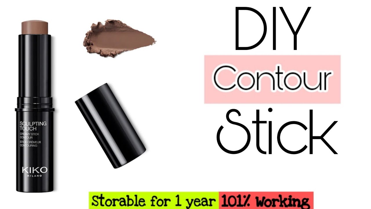 How to make Contour stick at home | DIY contour stick | Homemade contour stick