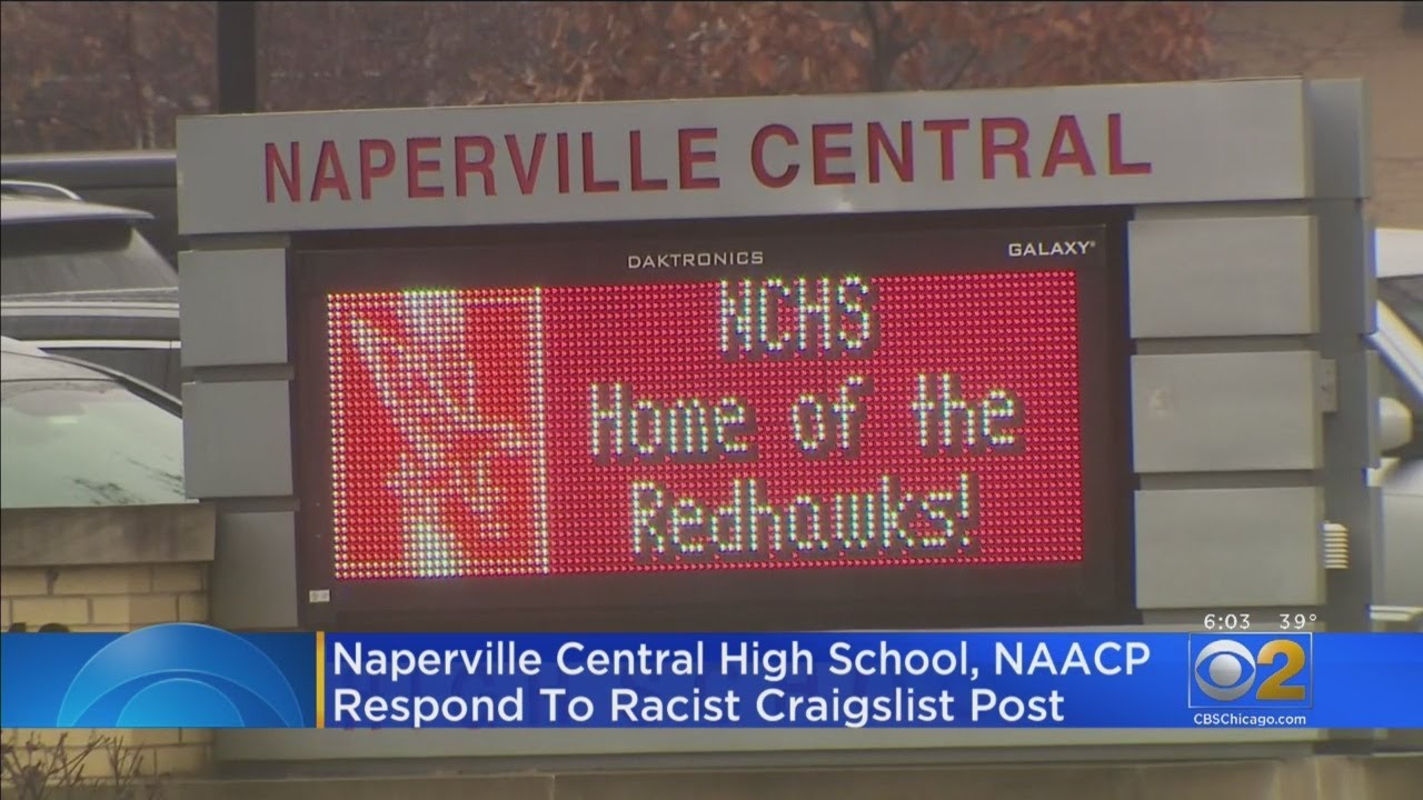 Naperville High School Responds To Racist Post