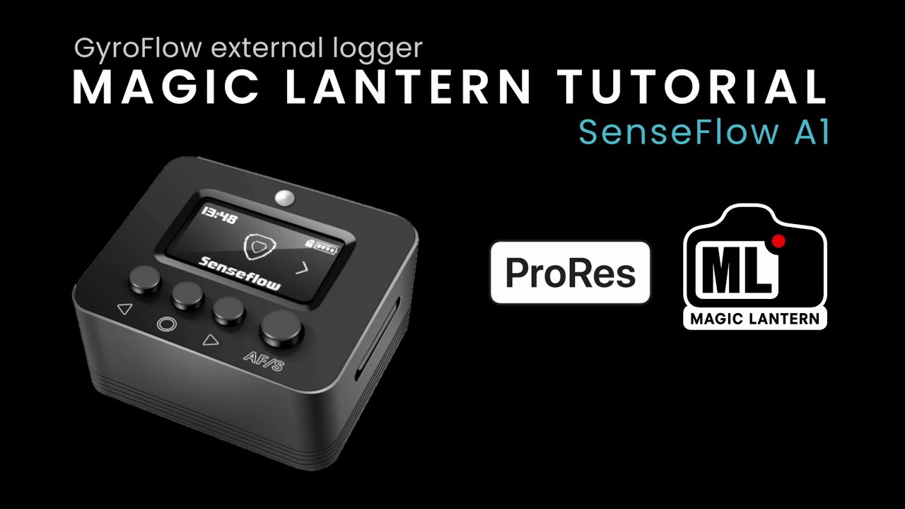 SenseFlow + GyroFlow Tutorial - Magic Lantern MLV RAW to ProRes - Sync & Stabilization Workflow