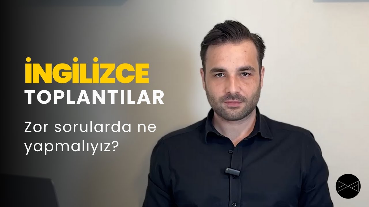 İngilizce Toplantılar: Zor Sorularla Başa Çıkma