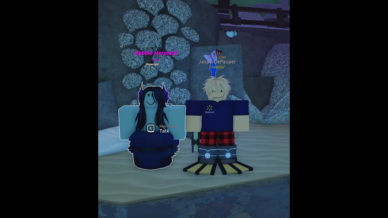 een tutorial voor de bubble mermaid quest (fisch roblox)