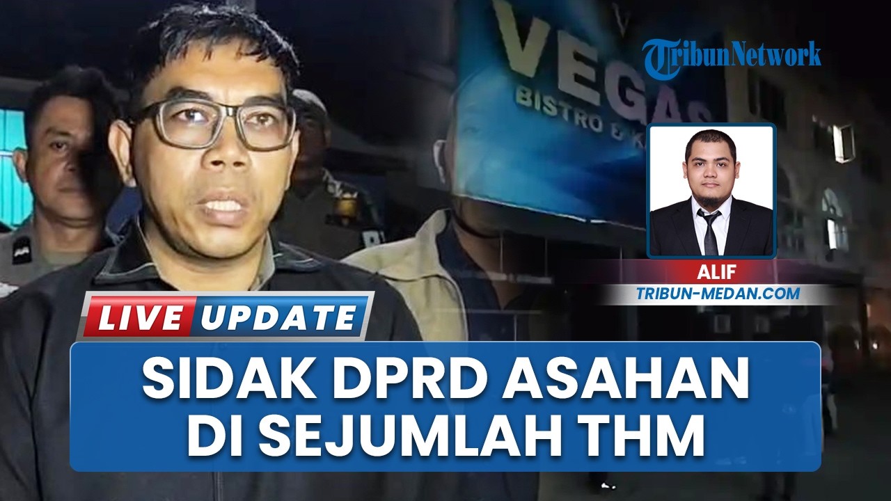 Sidak DPRD Asahan di Sejumlah Tempat Hiburan Malam, Tegas Soroti soal Izin yang Tak Sesuai