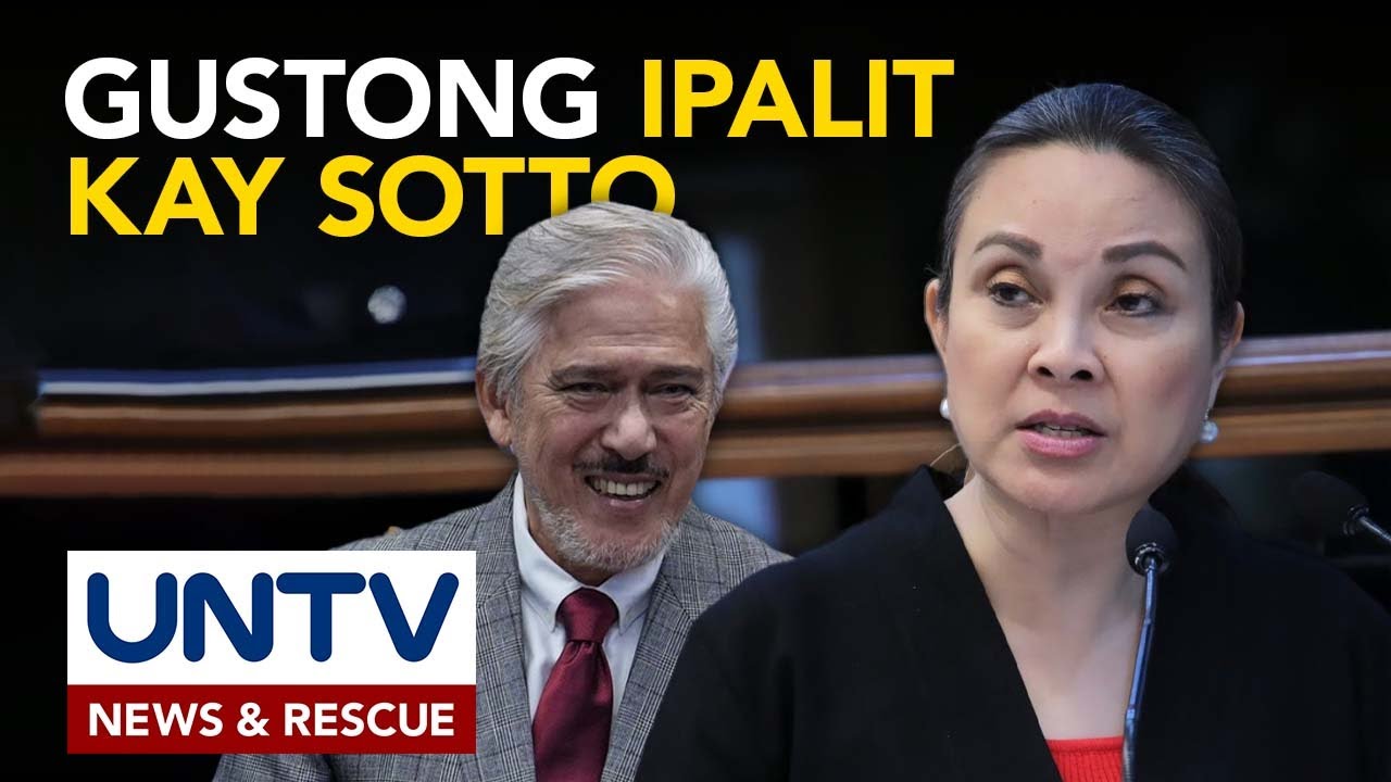 Alok ng minority kay Sen. Legarda bilang Senate President, kinumpirma ni Sen. Sotto