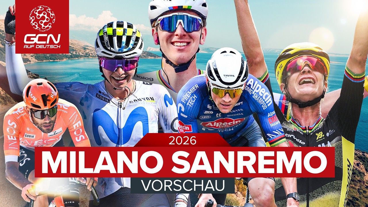 Mailand Sanremo 2026: Alle Favoriten & die Strecken im Check