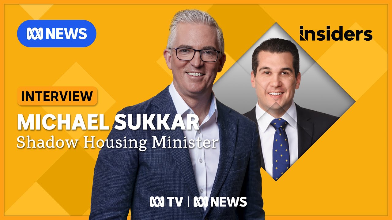 Michael Sukkar on the Housing Crisis, Negative Gearing, NDIS and Election | ABC News | Insiders