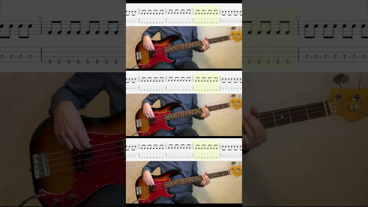 Алена Винницкая - Луна (Она) - Bass shorts 12 Tabs 