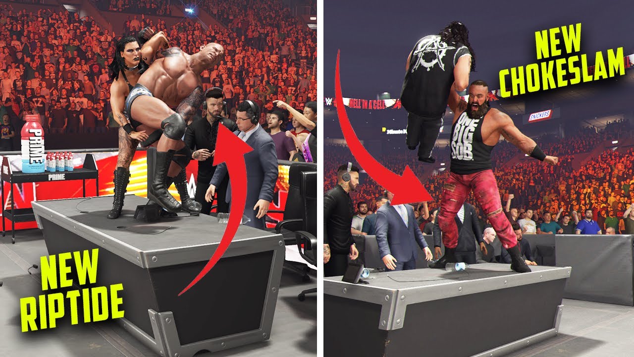 20 лучших новых комментаторских столов, добавленных в 2025 году (WWE 2K25)