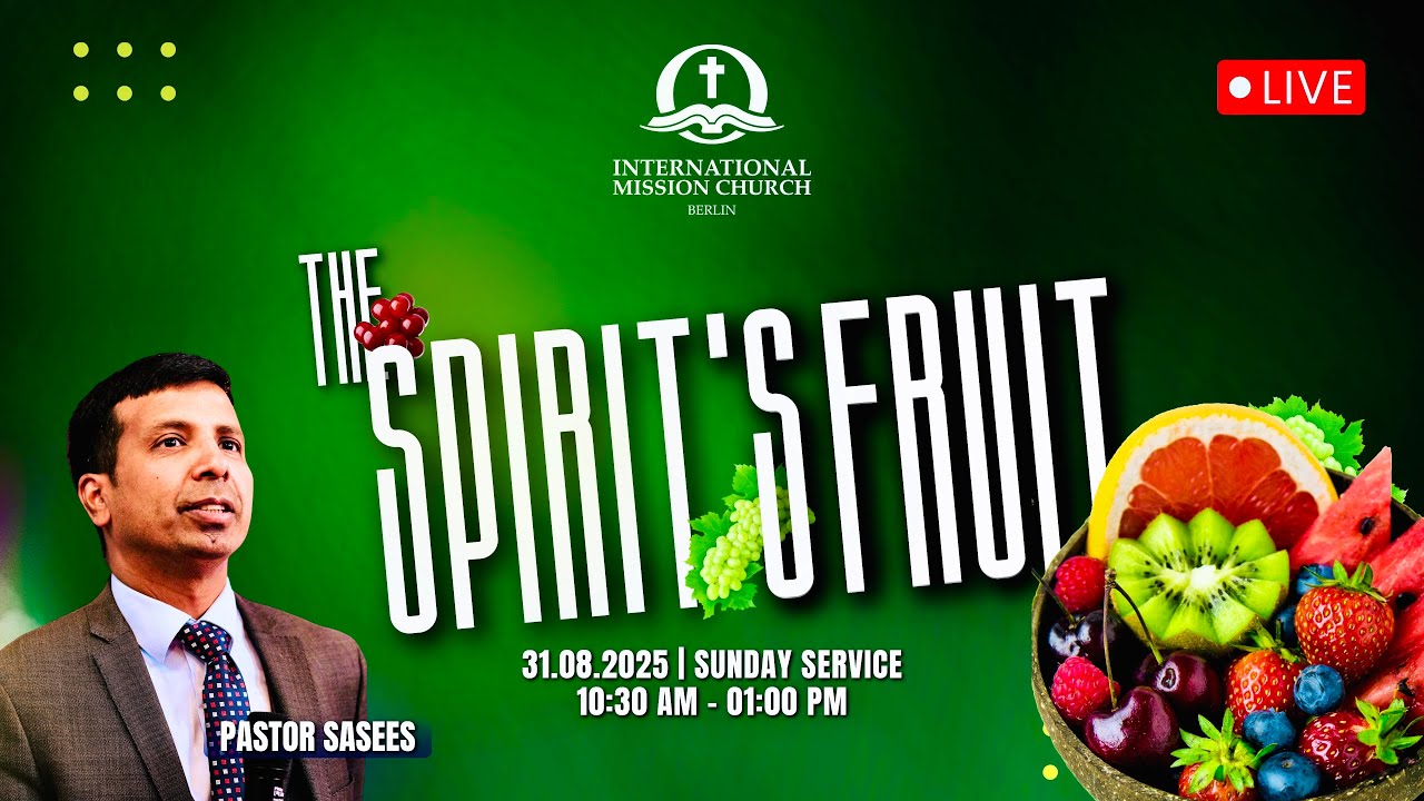 Sunday Service (31.08.2025) || International Mission Church Berlin
