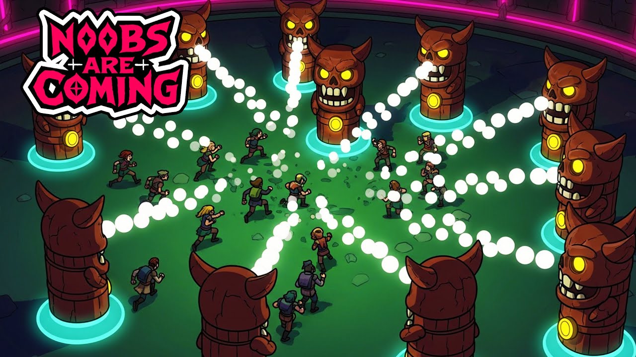 I Built an ARMY of Turrets That MELTED EVERYTHING! - Noobs Are Coming
