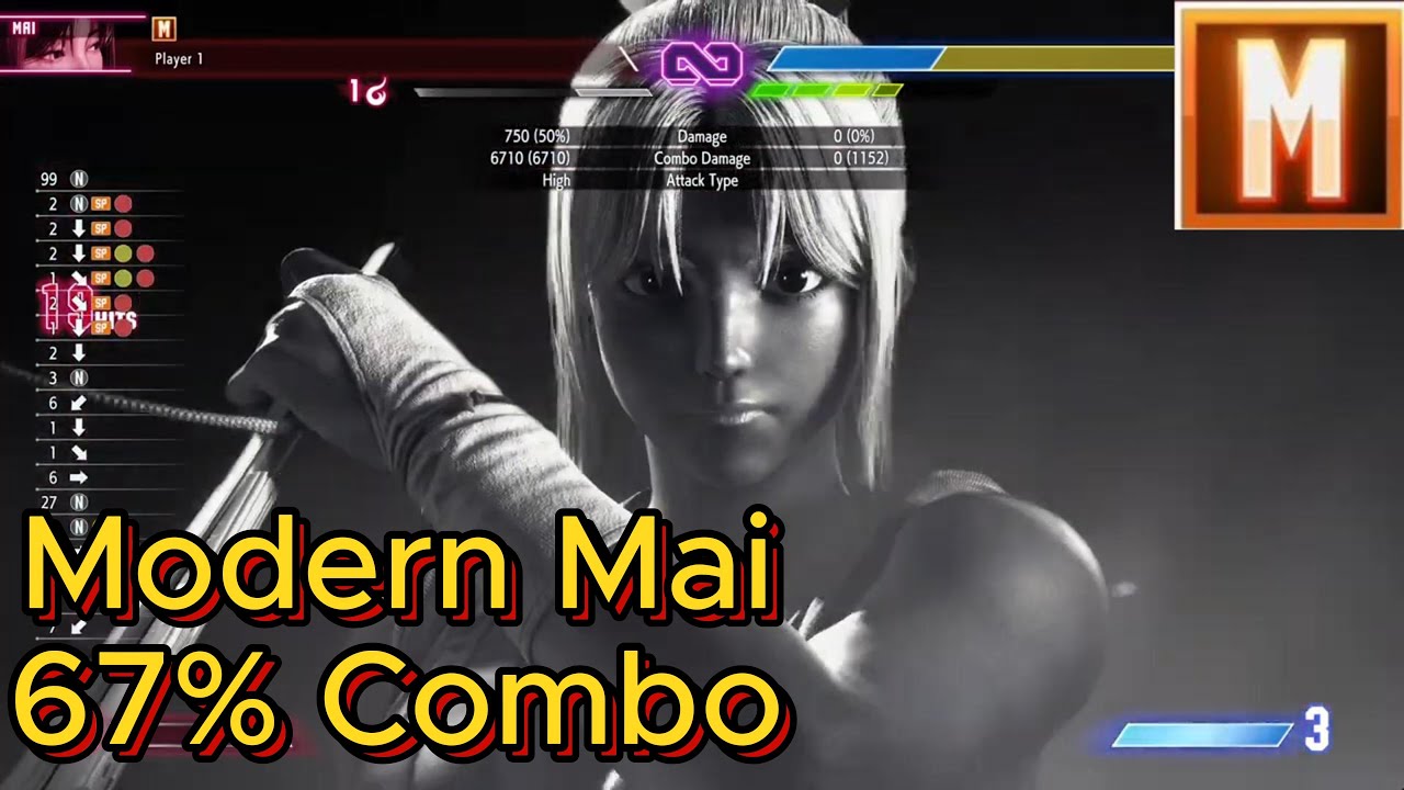 Mai Modern Control Combos | Street Fighter 6