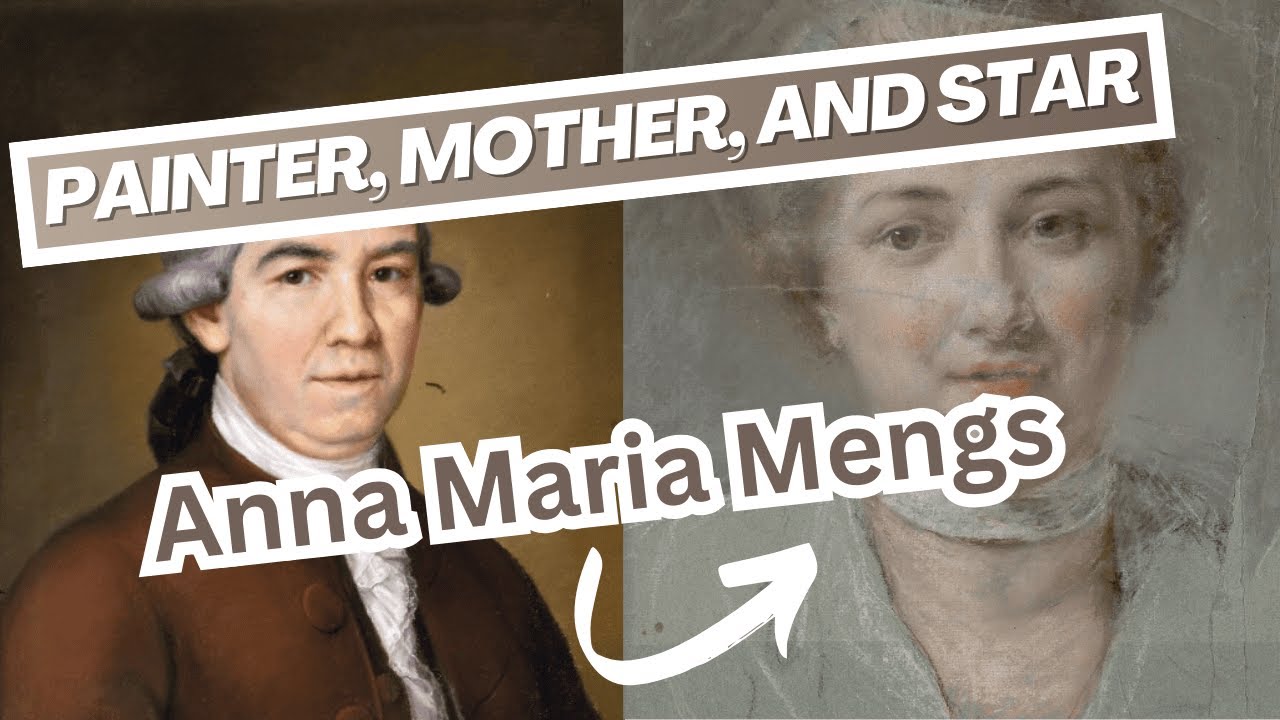 Анна Мария Менгс – художница, мать семерых детей и звезда XVIII века! ✨🎨