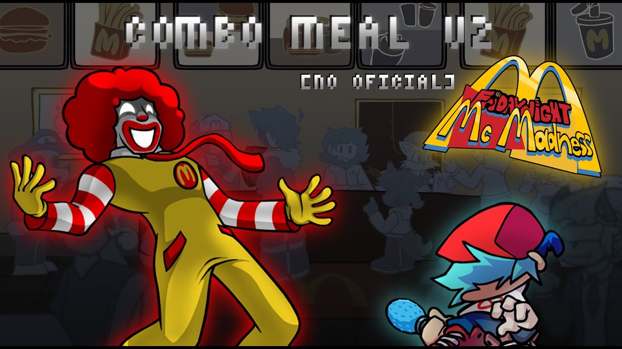 Combo Meal V2 No Oficial | FNF McMadness Combo Meal V2 No Oficial Gameplay