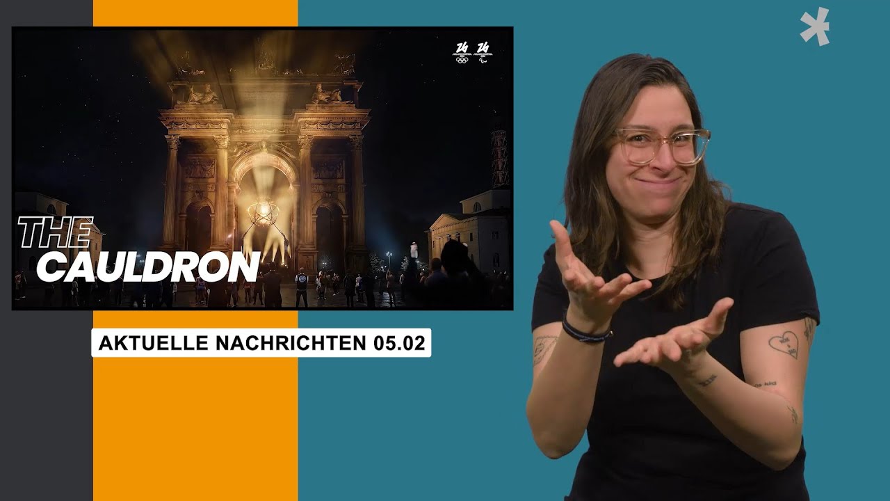 Aktuelle Nachrichten 05.02 in ÖGS — Olympische Winterspiele werden morgen eröffnet