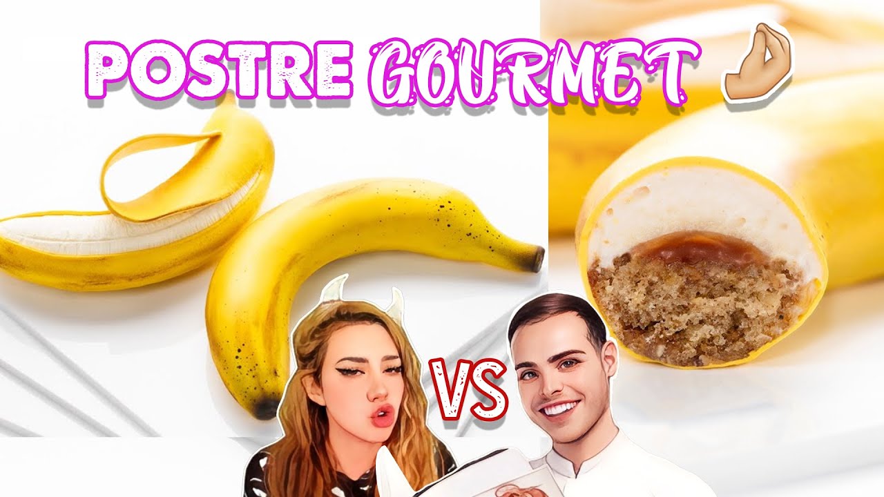 LA BANANA 🍌 POSTRE GOURMET DE AMAURI GUICHON 🤌🏻