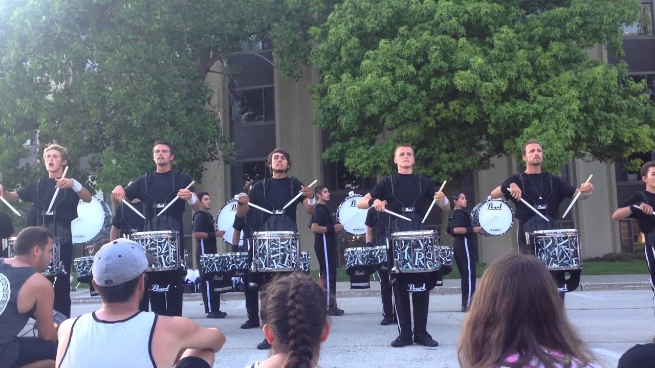 Blue Devils Drumline 2015 In the Lot