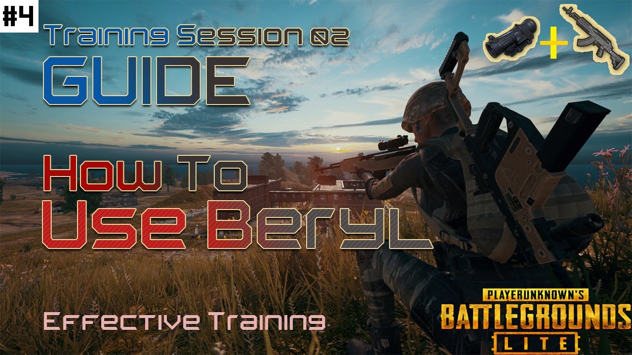 Training Session 2 || Recoil Control BERYL M762 || Tips and Tricks || AkwrdKILLER