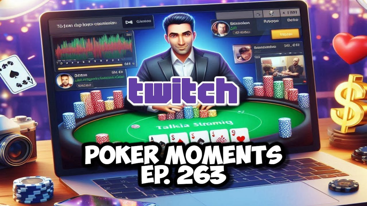 Twitch Poker Moments - ep.  263 Online Poker Highlights