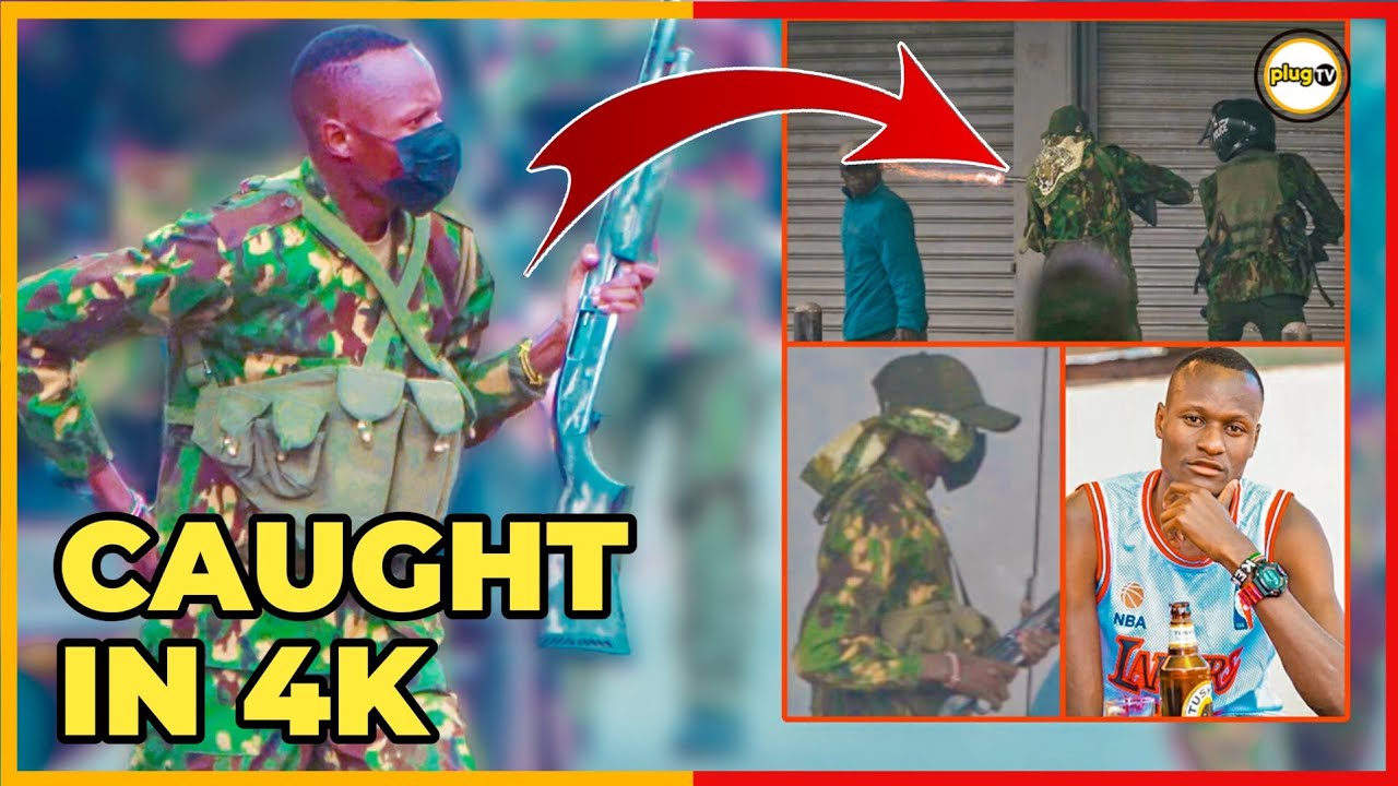 Killer Cop EXPOSED by Kenyans in Hours by Protestors ! bantarizah klinzy Barasa|Plug Tv Kenya