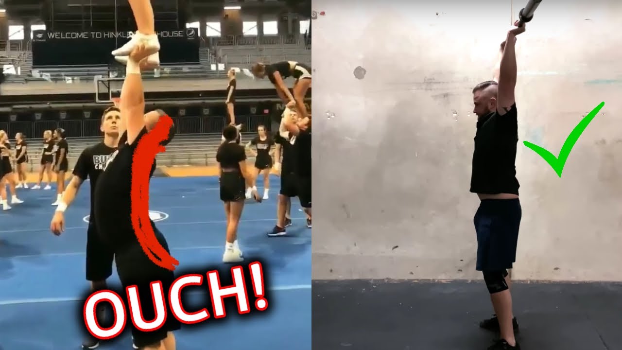 Back pain when stunting? | STOP arching