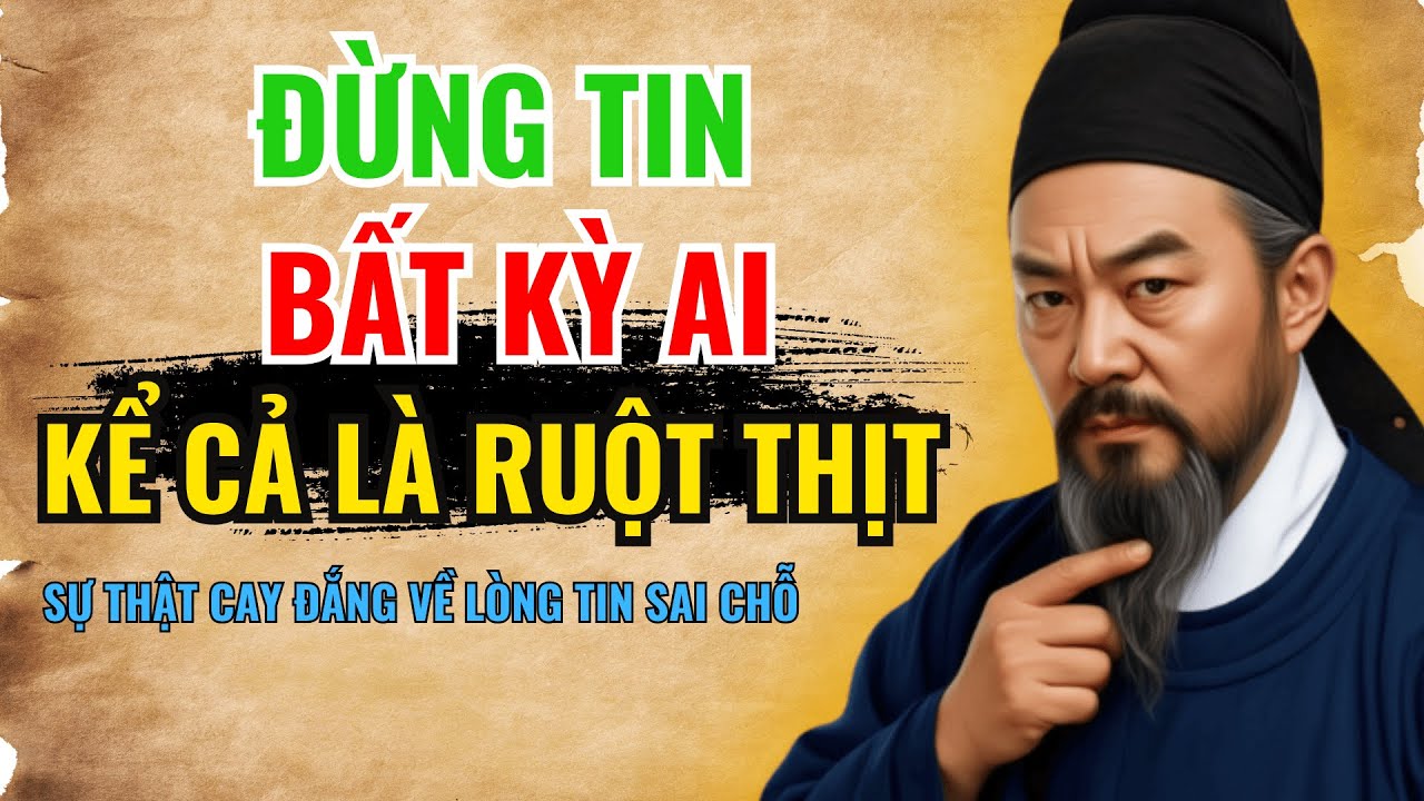 Triết Lý  Sống Hàn Phi Tử : ĐỪNG TIN AI TUYỆT ĐỐI – CÓ THỂ MẤT TẤT CẢ | Triết Lý Cuộc Sống