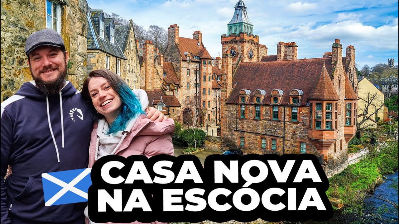 TOUR PELA CASA NOVA NA ESCÓCIA! Meu apartamento em Edimburgo