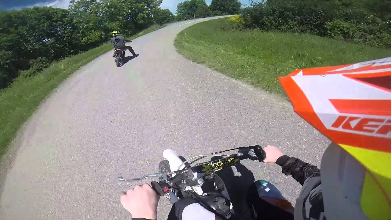 balade en dirt YCF 125,XY 160,DUCAR 125