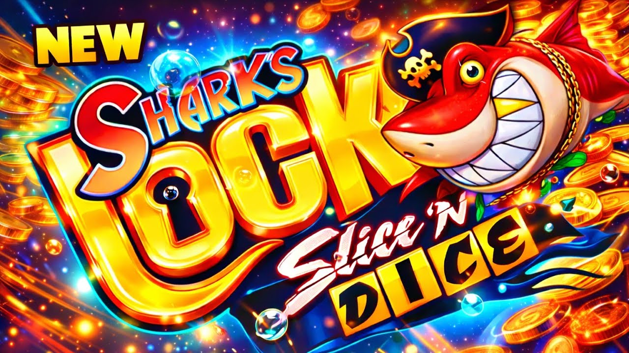 This Slot Machine went HAYWIRE‼️ Shark's Lock Slice n' Dice 