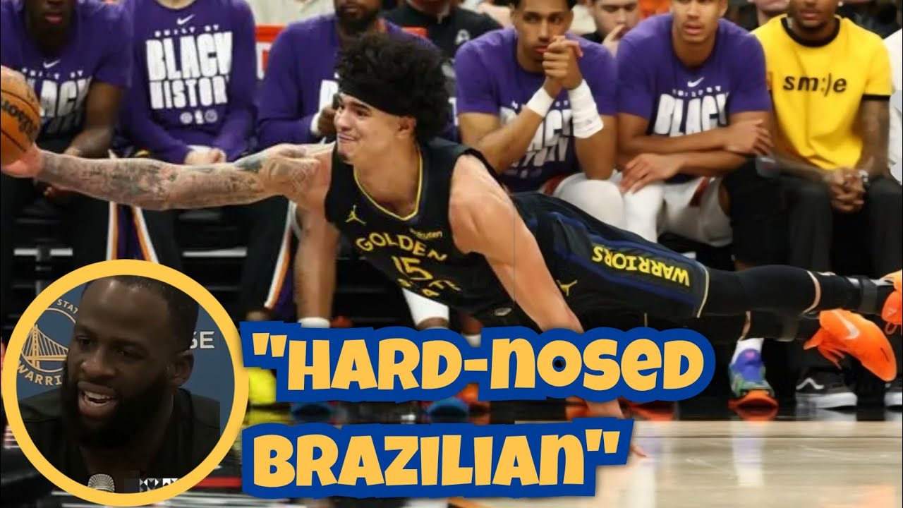 DRAYMOND on Gui Santos: “scouting report…him crashing…Now you're able to see what he can do w/ the 🏀