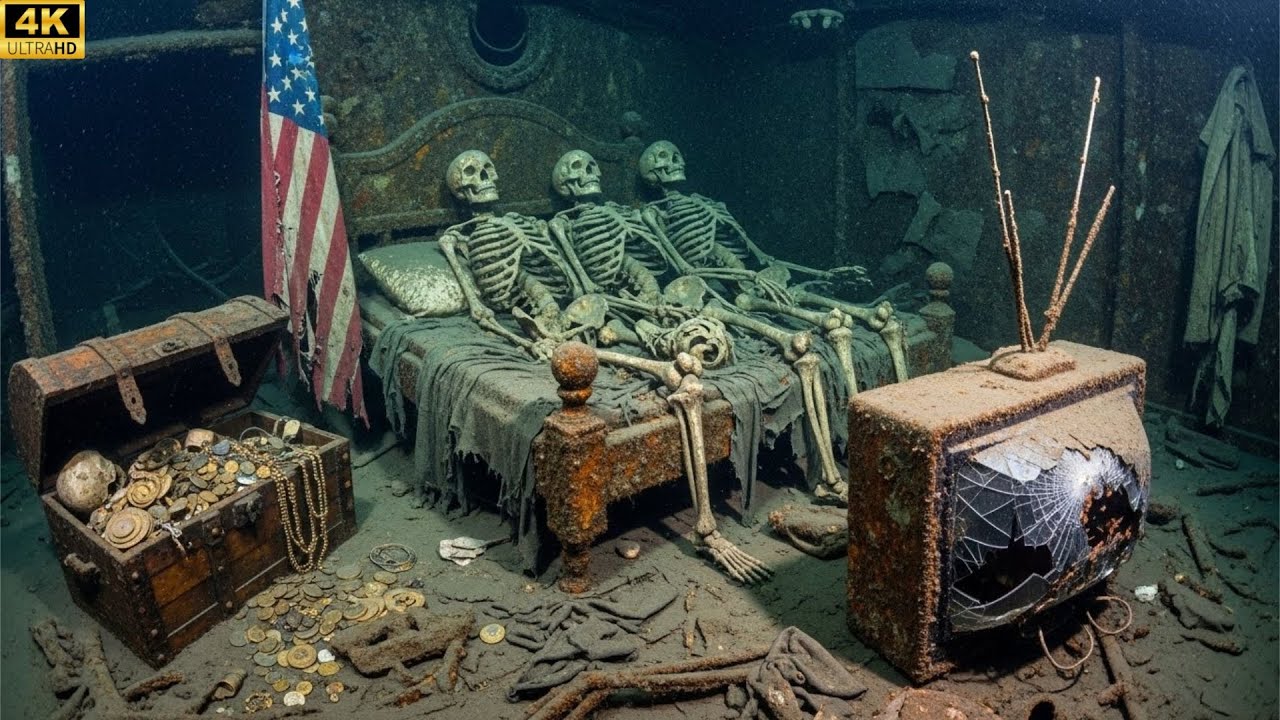 The Last American Passengers Still Aboard the Titanic — A Reimagined Scene