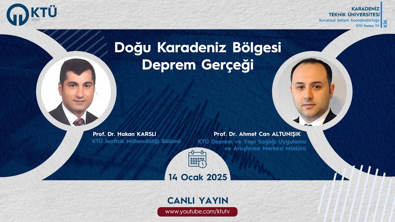 Doğu Karadeniz Bölgesi Deprem Gerçeği