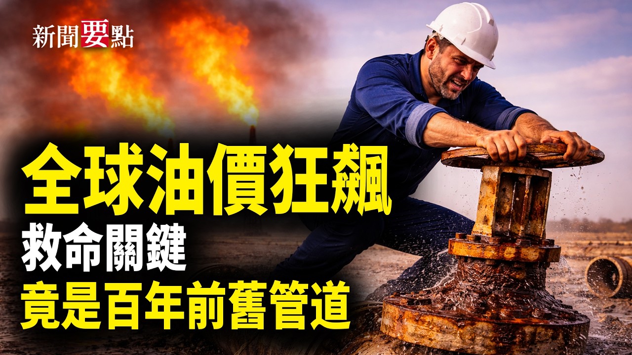 全球油價狂飆到爆！霍爾木茲封鎖危機；1930年代廢管道竟成全球救星？【新聞要點】