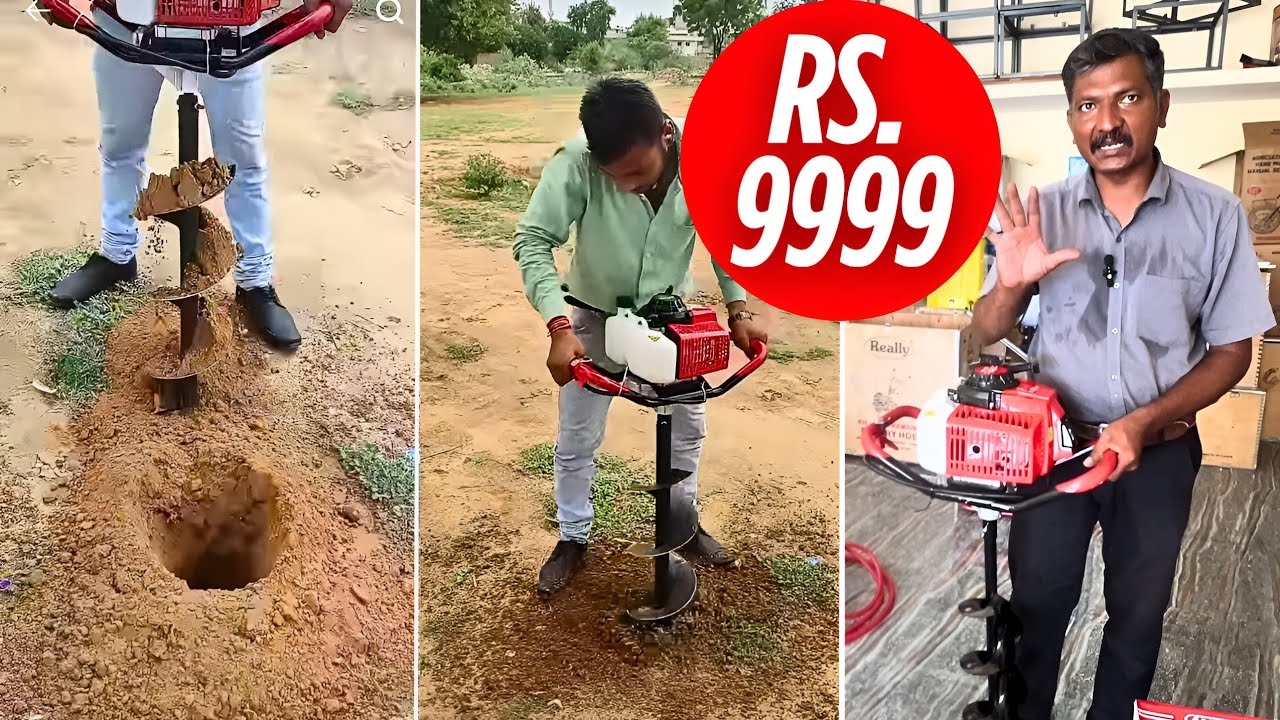 Earth Auger machine wholesale supplier | Benefits & Featured of garden drill auger 