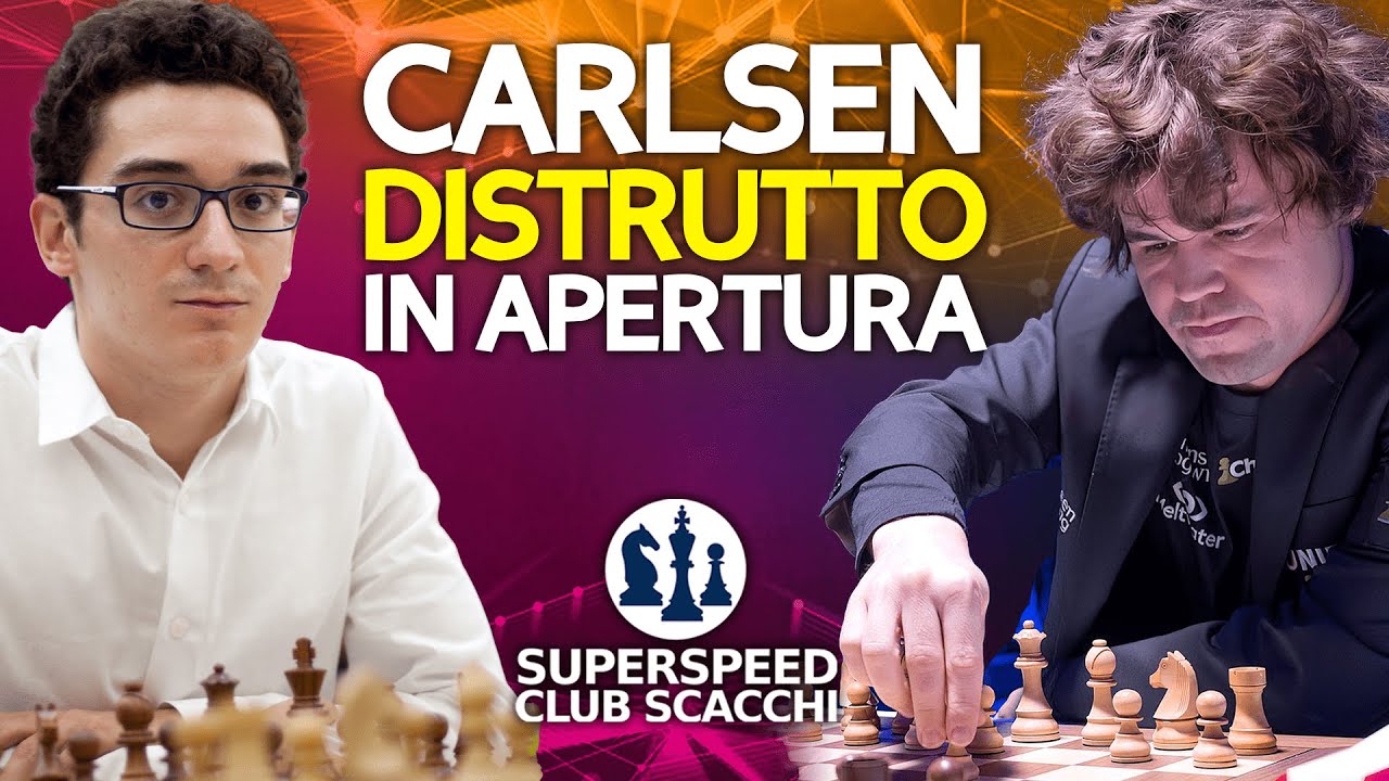 Carlsen Battuto in 11 Mosse da Caruana (Apertura Rarissima)
